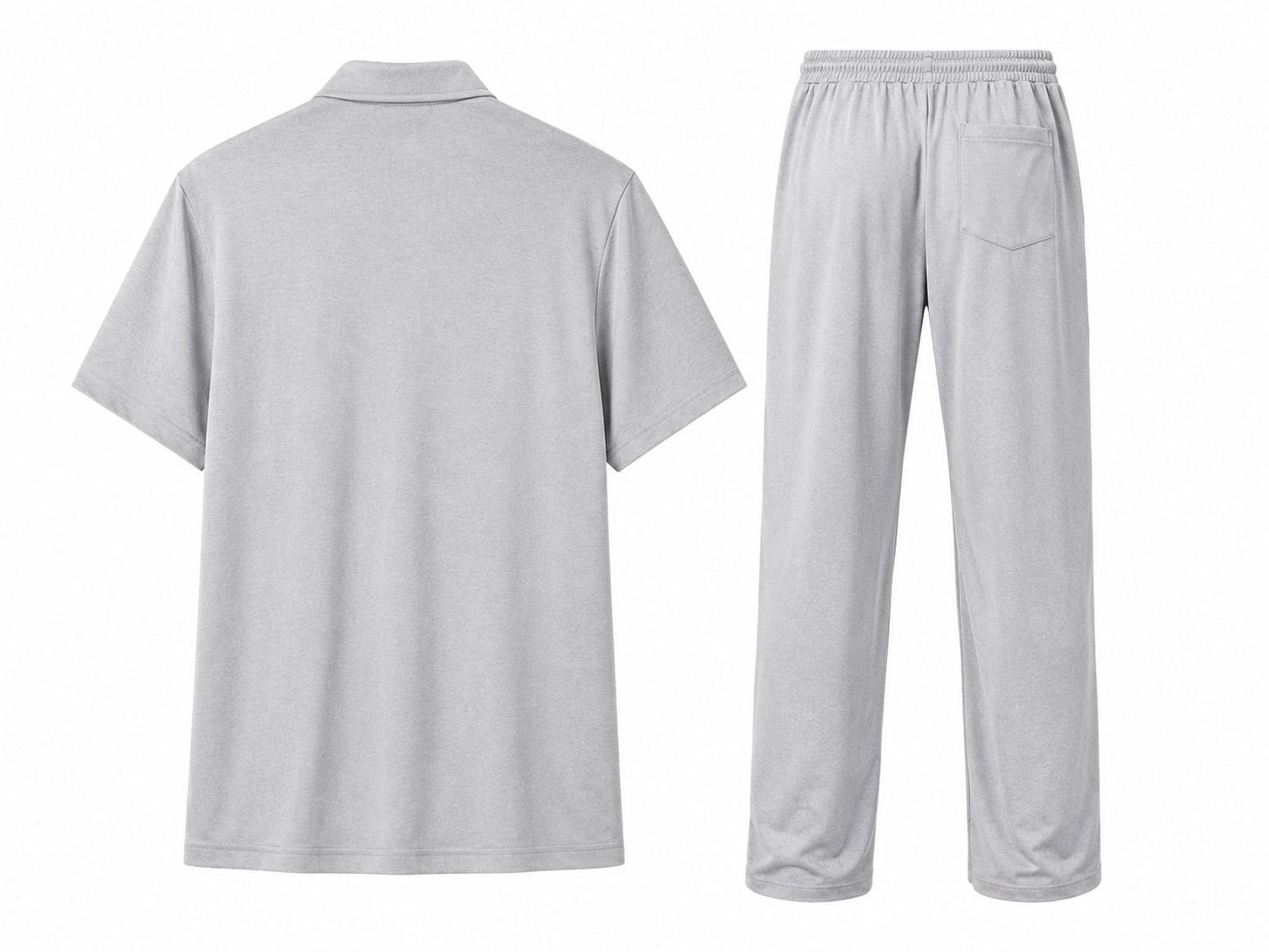 Conjunto Casual Masculino em Malha Waffle
