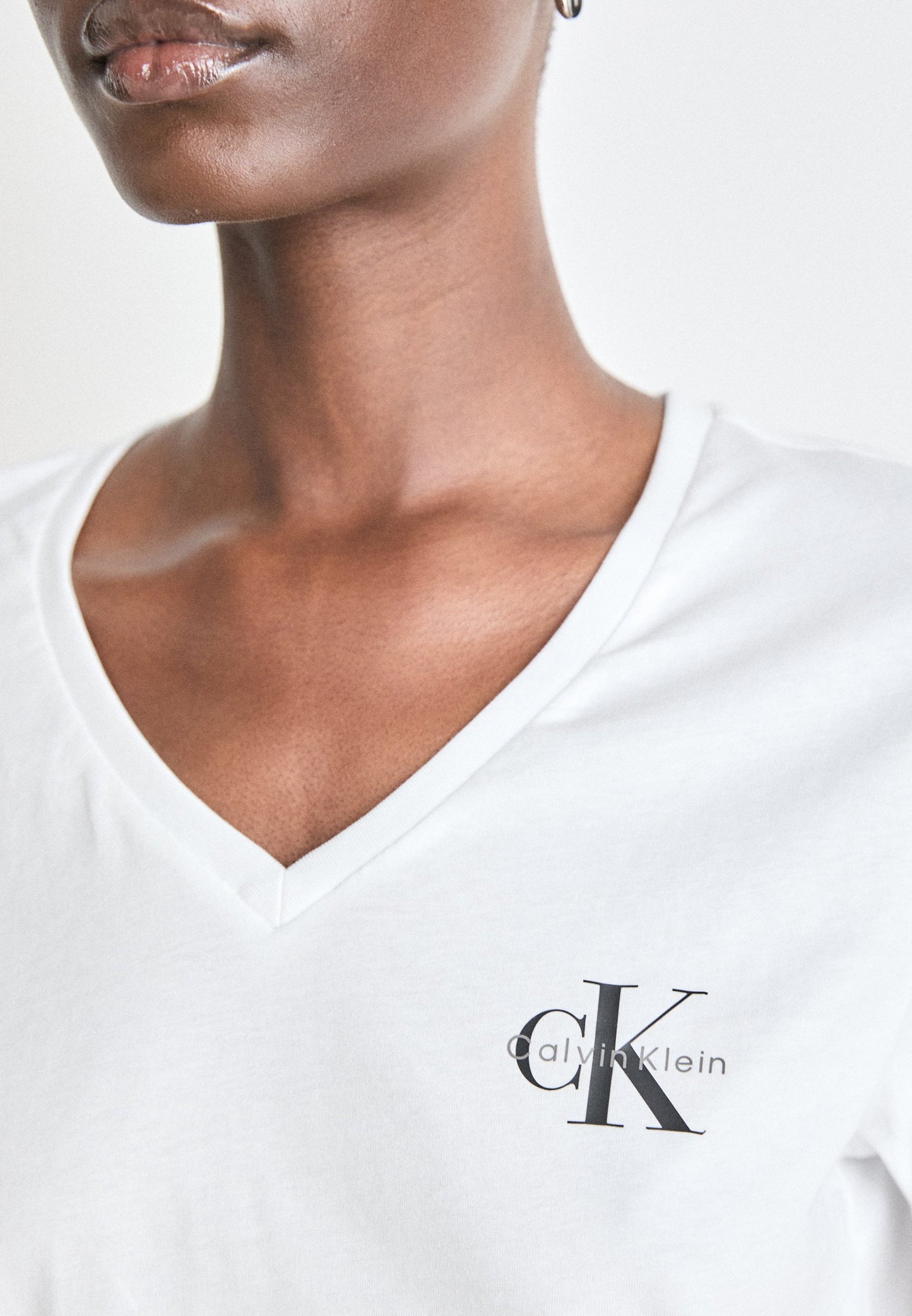 MONOLOGO TEE 2 PACK — T-Shirt Básica Calvin Klein | Black/White