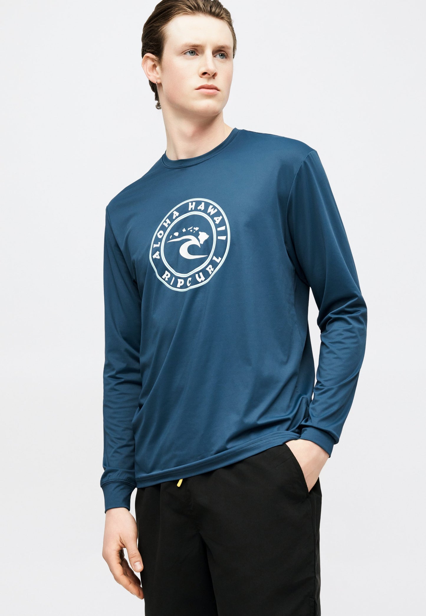 Rip Curl | HAWAII ALOHA Camisola de Banho Azul Navy | UPF 50+ Natação