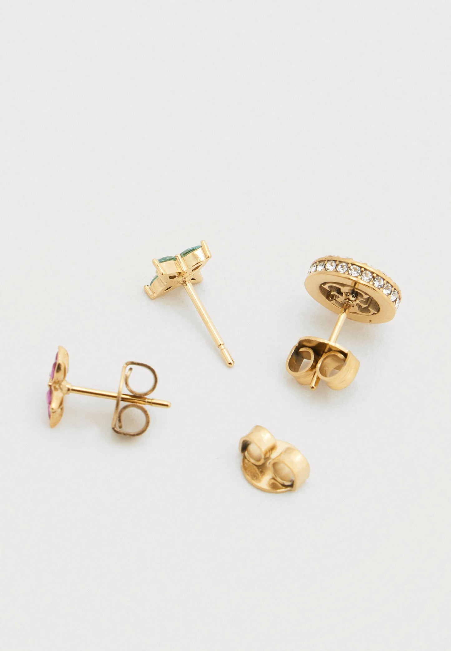 SECRET GARDEN SET — Brincos Guess | Yellow Gold/Multi