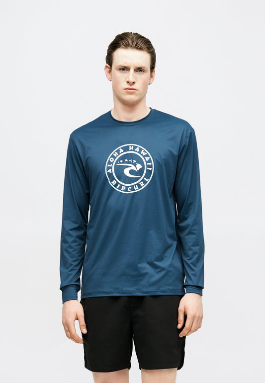 Rip Curl | HAWAII ALOHA Camisola de Banho Azul Navy | UPF 50+ Natação