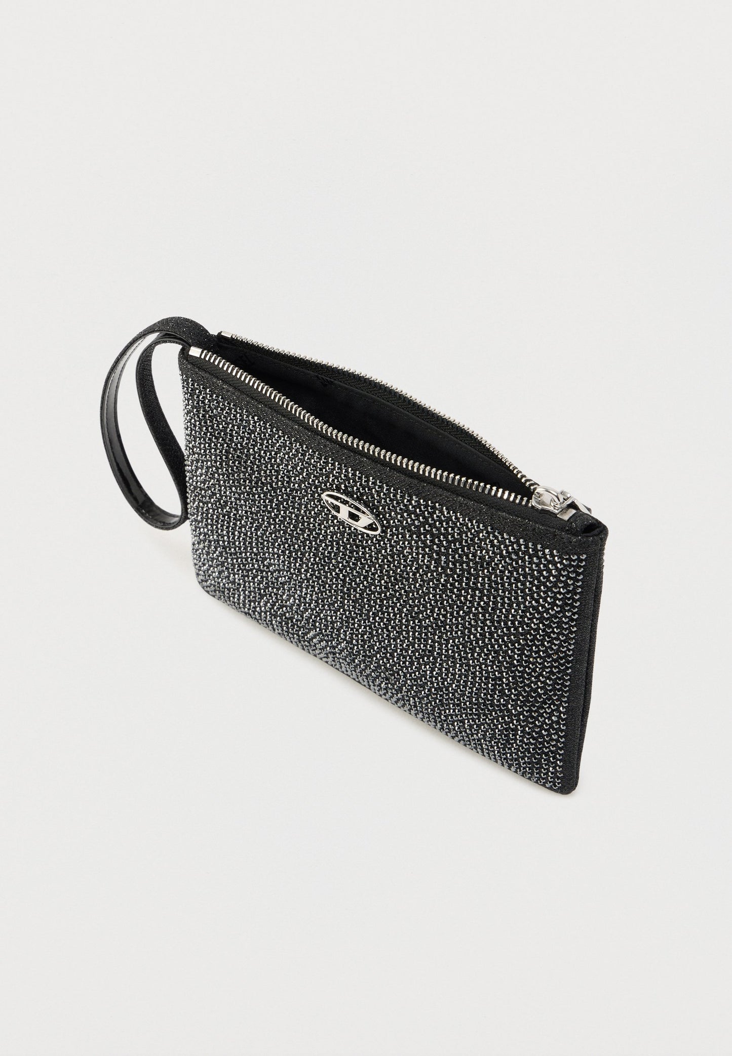 Diesel | PLAY POUCH Carteira de Mão Preta com Strass