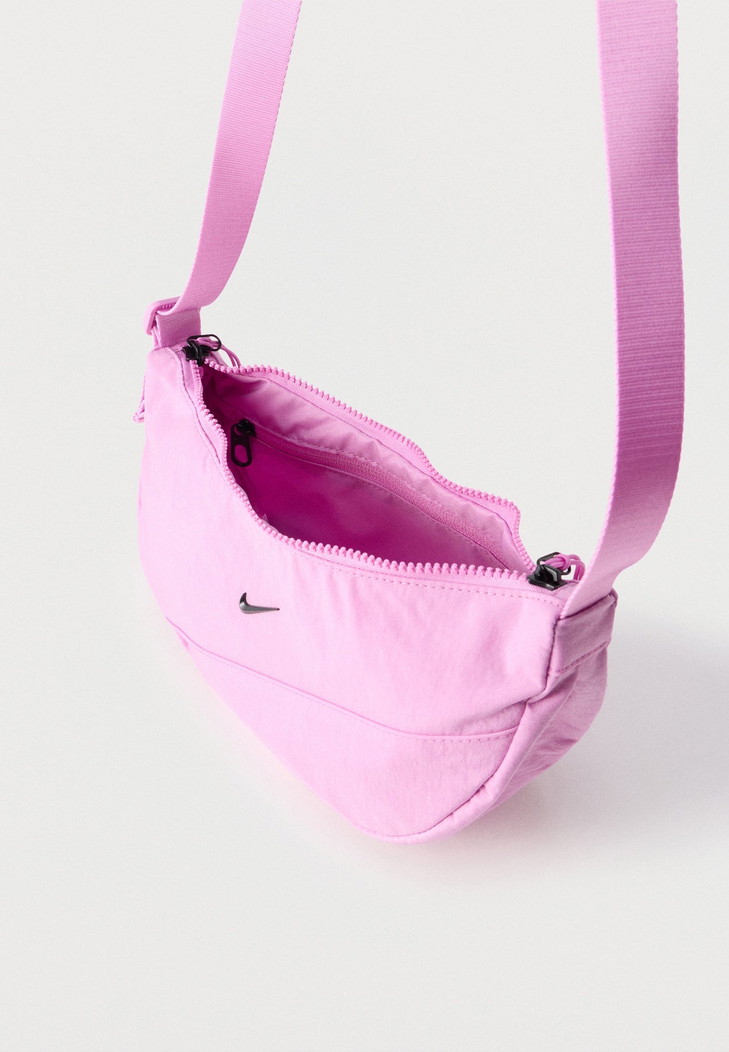 Nike Sportswear | AURA CRESCENT CROSSBODY UNISEX Mala a Tiracolo Rosa Magenta/Preto | Nylon