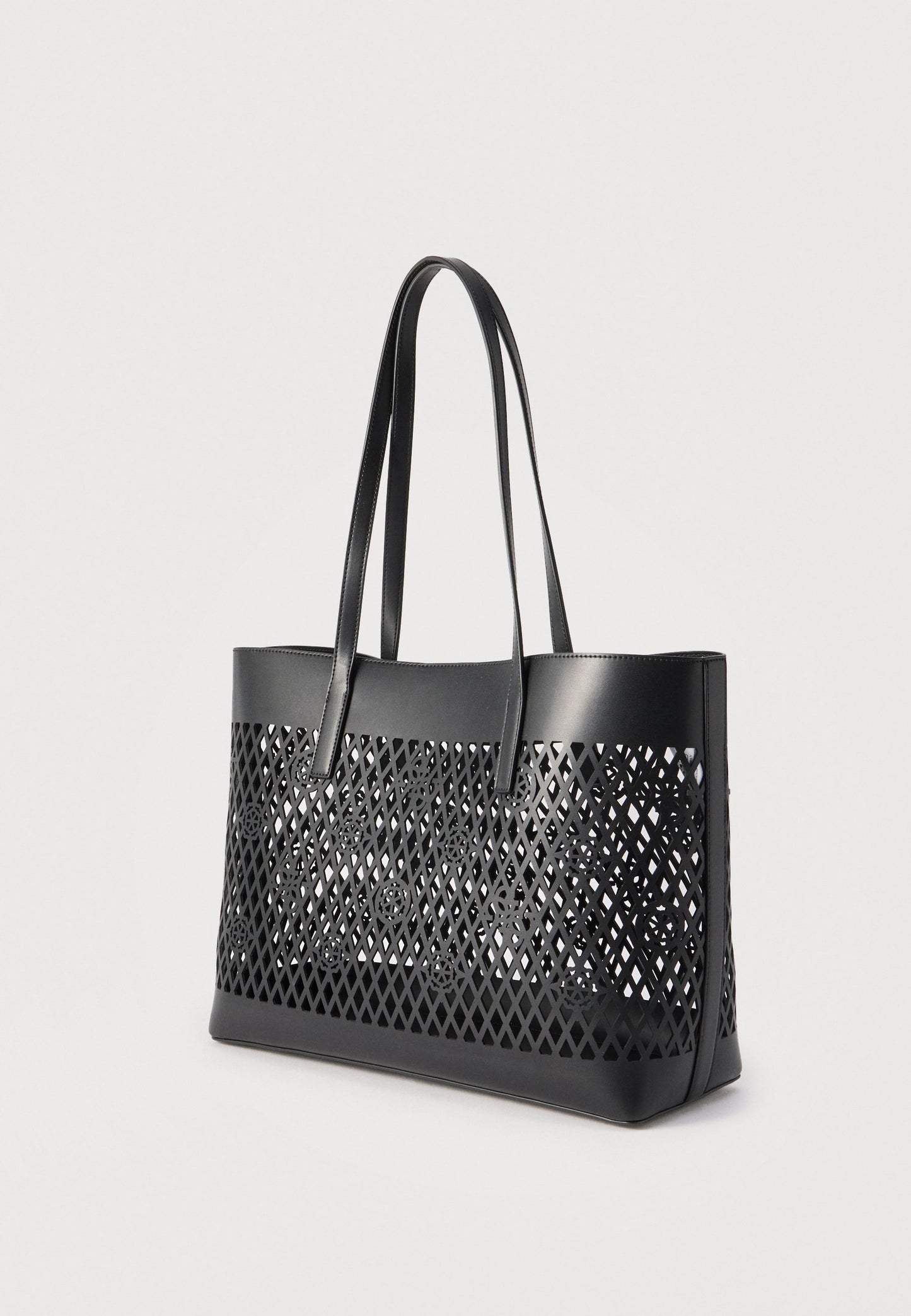 Guess | LETTY 2 IN 1 Saco de Mão Preto