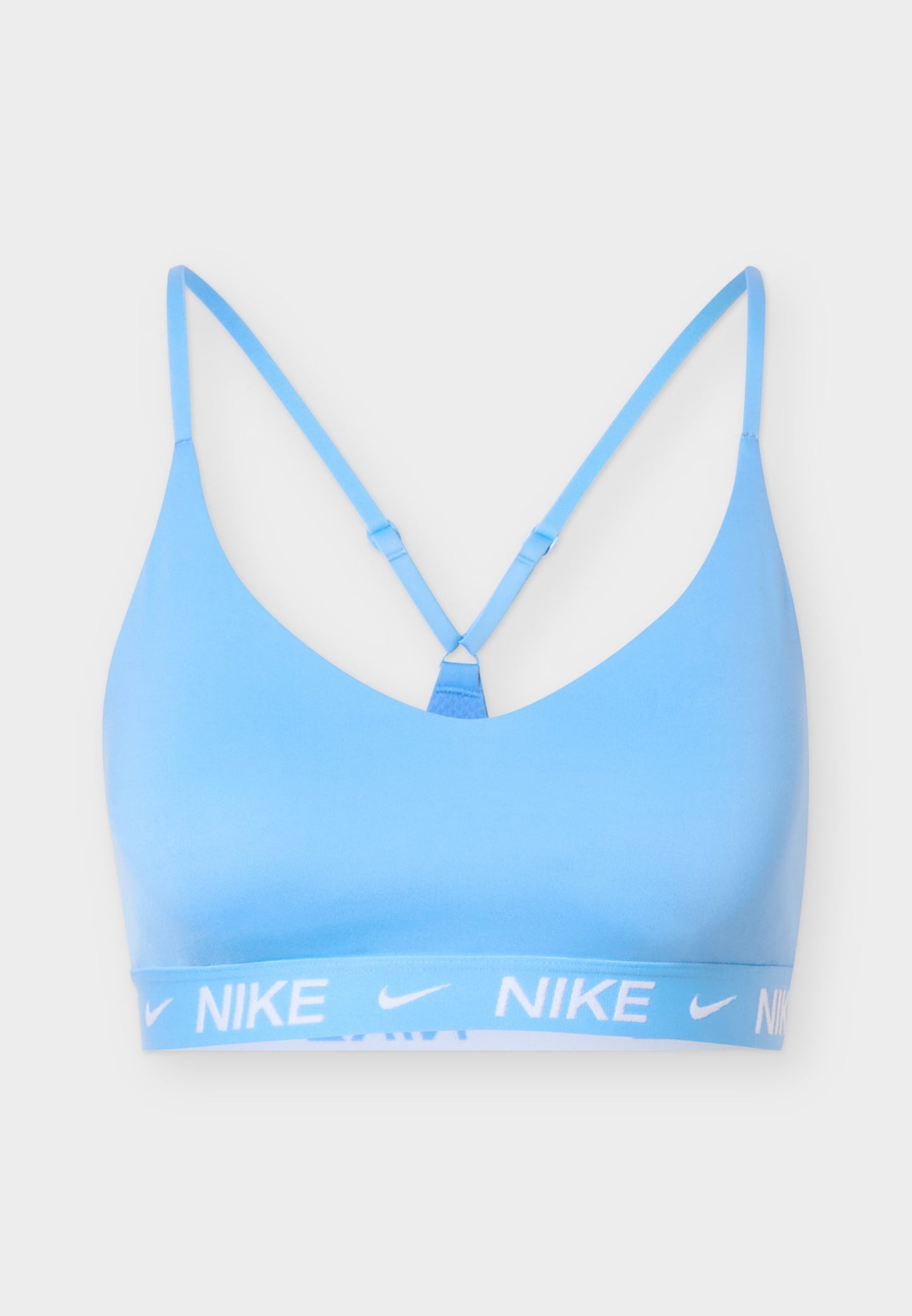 Nike Performance | INDY BRA Sutiã Desportivo Suporte Ligeiro Azul