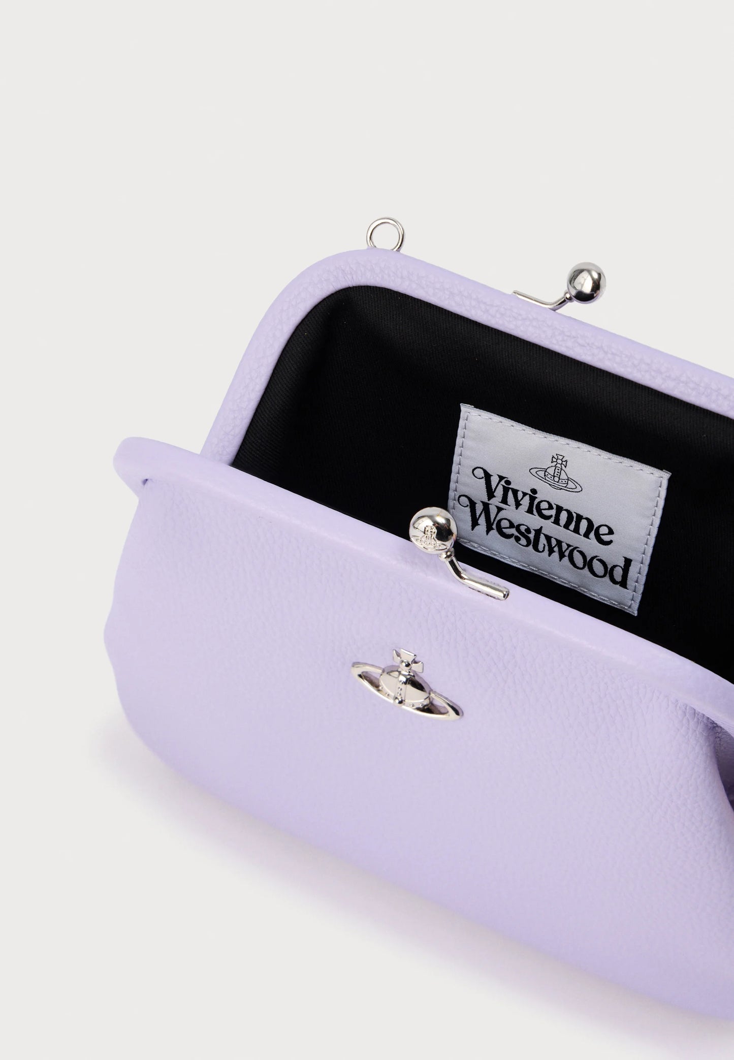Vivienne Westwood | Carteira de Mão Lilás com Tachas Decorativas