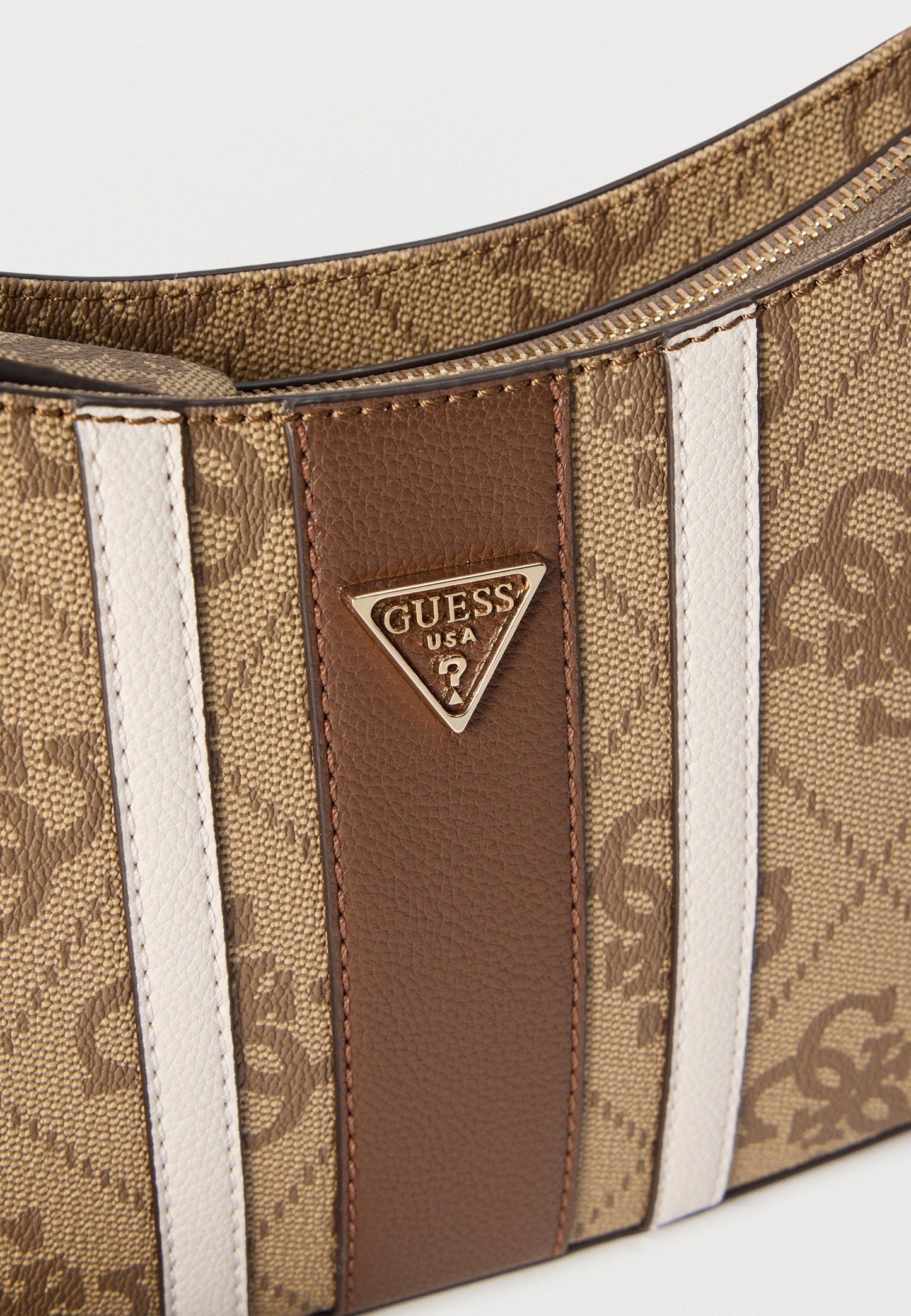 NOELLE — Mala de Mão Guess | Latte/Brown