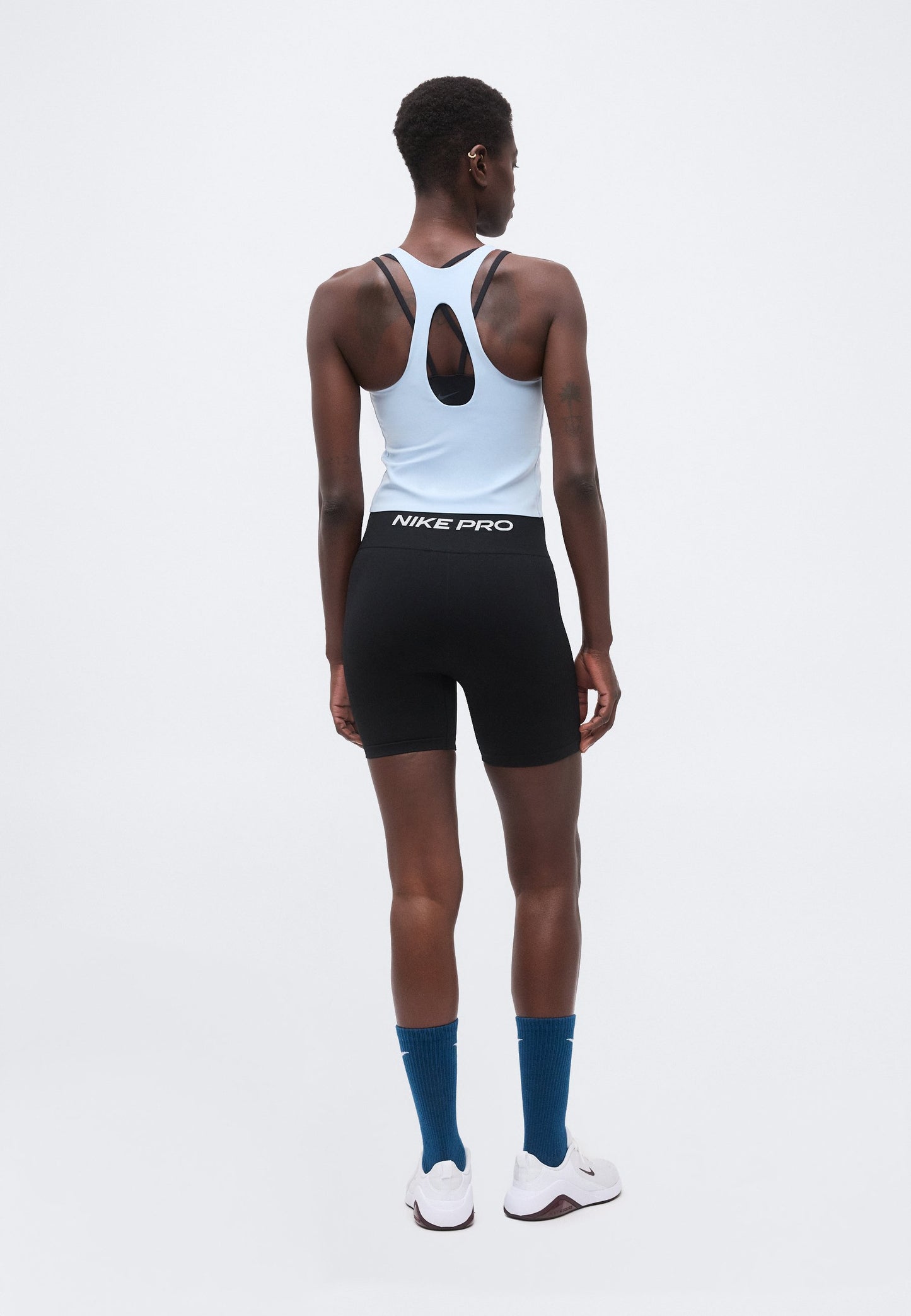 Nike Performance | Leggings Pretas/Brancas Dri-FIT | Treino e Fitness